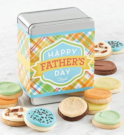 Happy Father’s Day Gift Tin Frosted Assortment